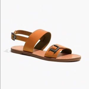 Madewell Boardwalk Buckle Sandal size 7
